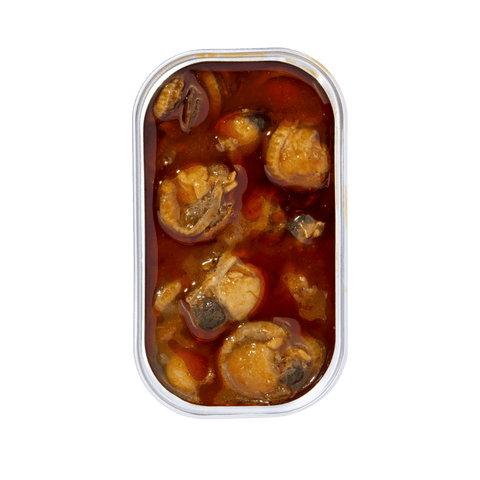 Zamburiñas en Salsa de Vieira 110g - La Luliña