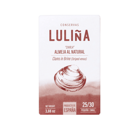 Almejas al Natural (Chirlas) 110g - La Luliña