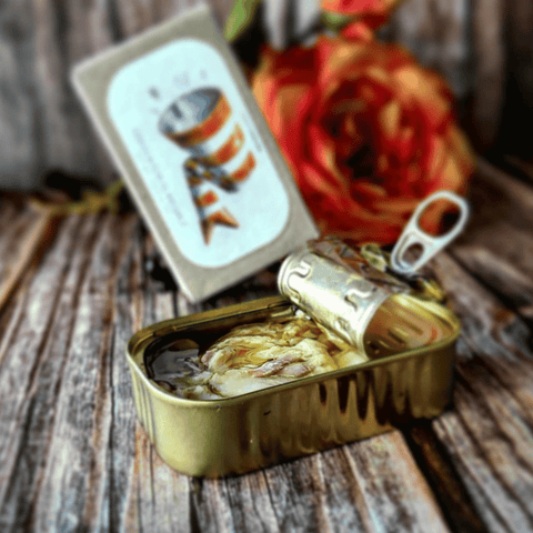 Bacalao en Aceite de Oliva y Ajo 120g - Jose Gourmet