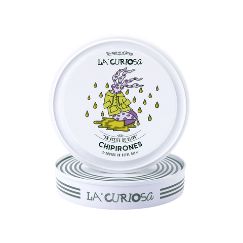 Chipirones Rellenos en Aceite de Oliva 110g - La Curiosa
