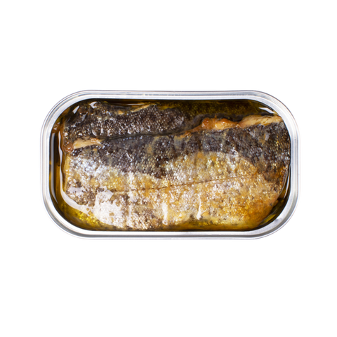 Filetes de Trucha Ahumada en Aceite de Oliva Extra Virgen 90g - José Gourmet