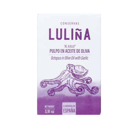 Pulpo Ahumado en Aceite de Oliva 110g - La Luliña